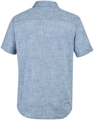 Men's Under Exposure&trade; YD Short Sleeve Shirt Under Exposure&trade; YD Short Sleeve Shirt | 235 | M, Petrol Blue, back