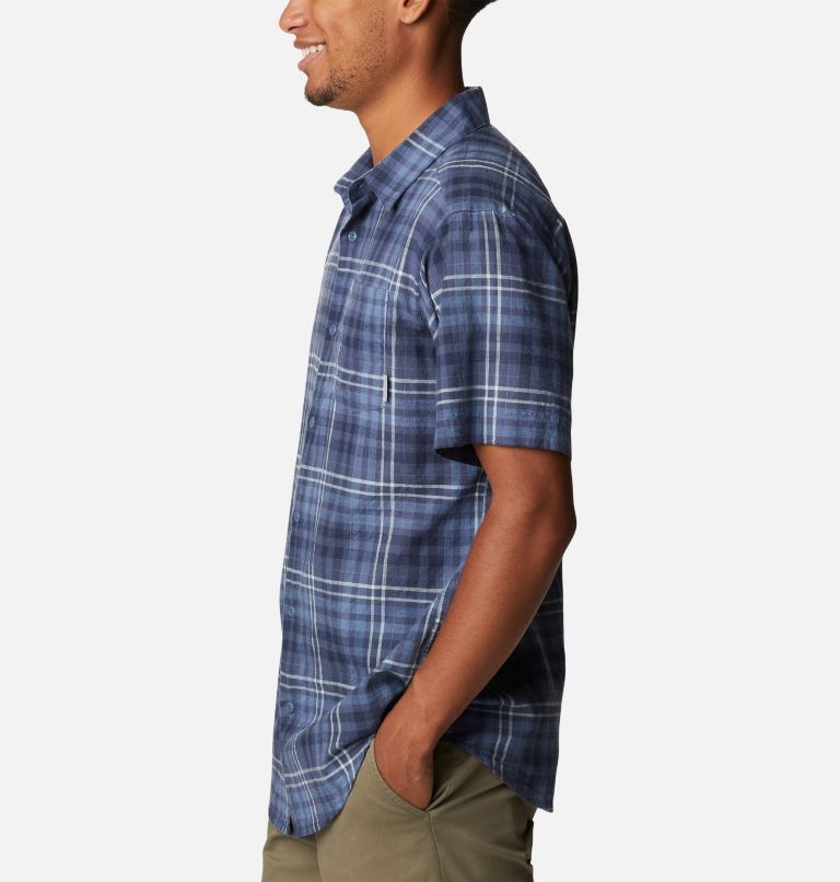 Under Exposure YD Short Sleeve Shirt | 478 | S, Color: Dark Mountain Madras Gingham, image 3