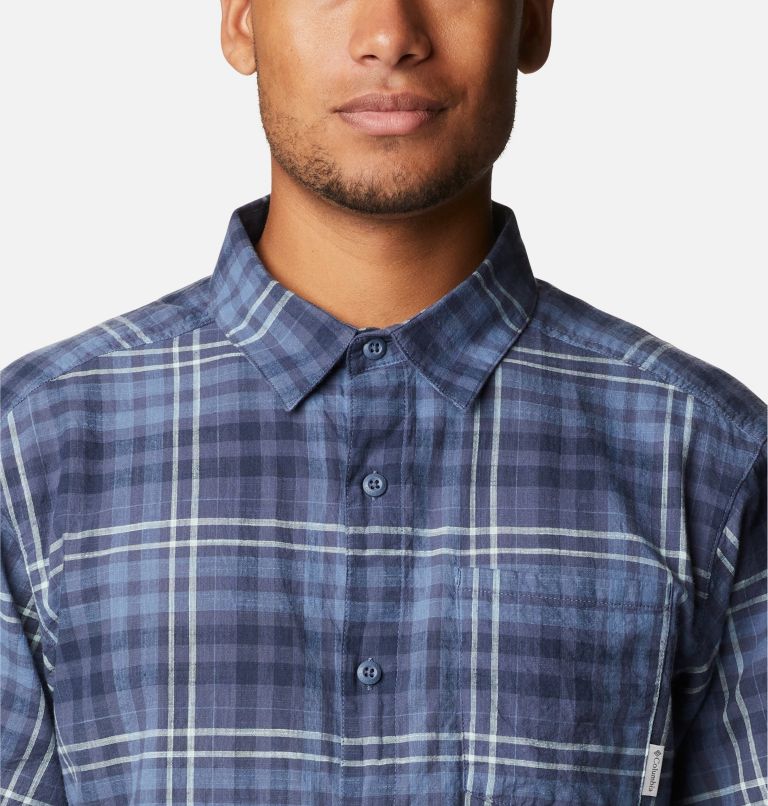 Under Exposure YD Short Sleeve Shirt | 478 | S, Color: Dark Mountain Madras Gingham, image 4