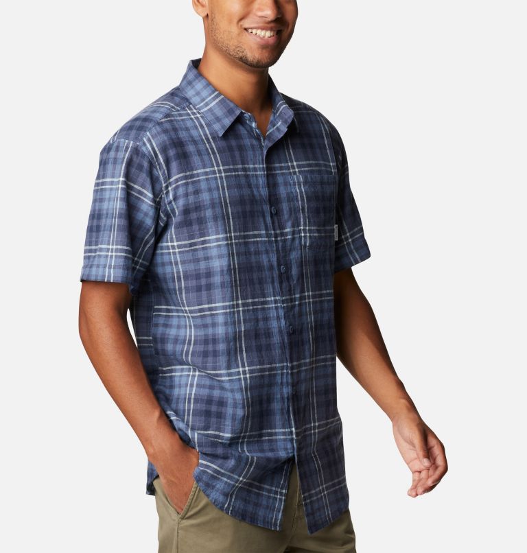 Under Exposure YD Short Sleeve Shirt | 478 | S, Color: Dark Mountain Madras Gingham, image 5