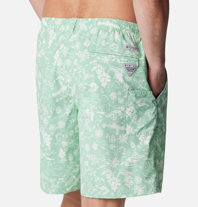PFG Super Backcast Water Short für Männer, Color: New Mint Kahawai, image 5