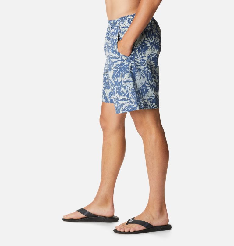 Thumbnail: Men's PFG Super Backcast Water Shorts, Color: Carbon Hawaiian Throwback Print, image 3