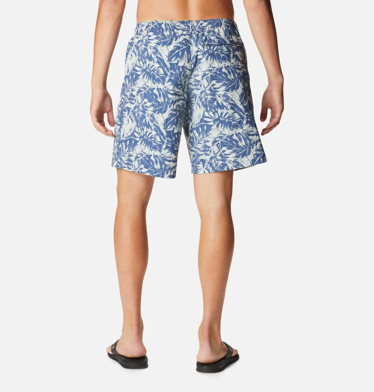 Thumbnail: Men's PFG Super Backcast Water Shorts, Color: Carbon Hawaiian Throwback Print, image 2