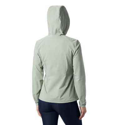 Women's Heather Canyon&trade; Softshell Jacket Heather Canyon&trade; Softshell Jack | 010 | L, Light Lichen Heather, back