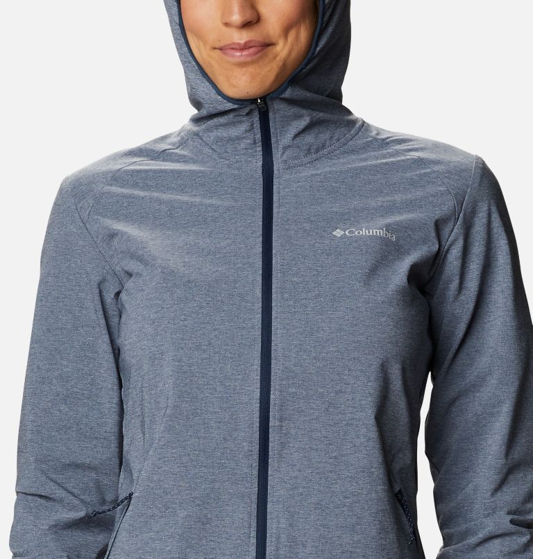 Heather Canyon Softshell Jacket, Color: Collegiate Navy, image 4
