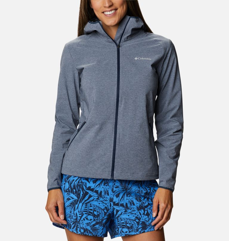 Heather Canyon Softshell Jacket, Color: Collegiate Navy, image 1
