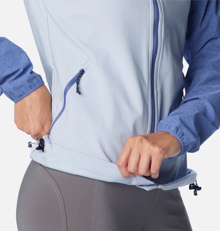 Heather Canyon Softshell Jacket, Color: Whisper, Eve Heather, image 6