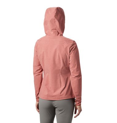 Women's Heather Canyon&trade; Softshell Jacket Heather Canyon&trade; Softshell Jack | 010 | L, Dusty Crimson Heather, back
