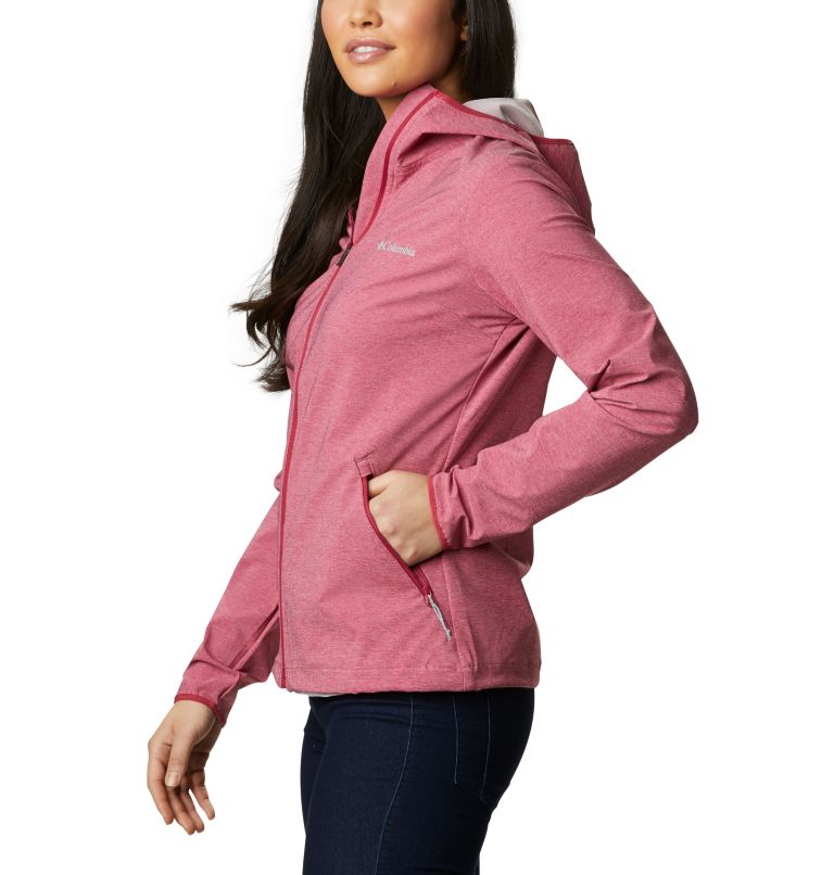 Heather Canyon Softshell Jacket, Color: Red Orchid, image 3
