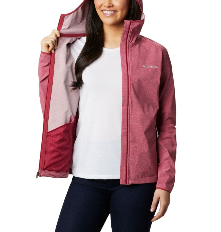 Heather Canyon Softshell Jacket, Color: Red Orchid, image 5