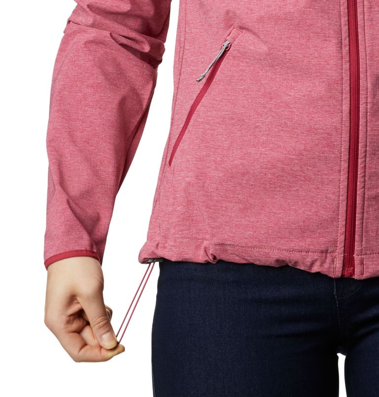 Heather Canyon Softshell Jacket, Color: Red Orchid, image 6