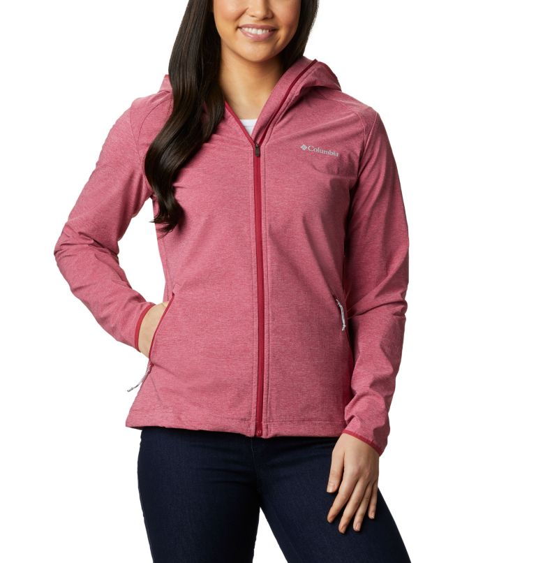 Heather Canyon Softshell Jacket, Color: Red Orchid, image 1