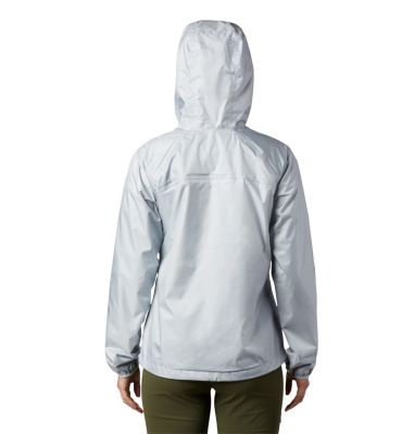 Women's Ulica&trade; Rain Jacket Ulica&trade; Jacket | 456 | XS, Cirrus Grey Sheen, back