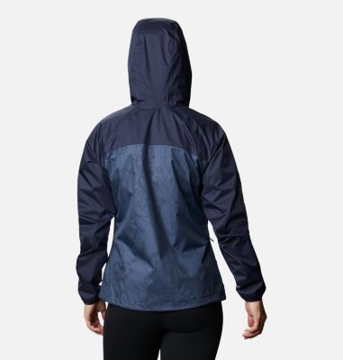 Giacca impermeabile Ulica&trade; da donna Ulica&trade; Jacket | 843 | L, Nocturnal Art Bouquet Print Tonal, back