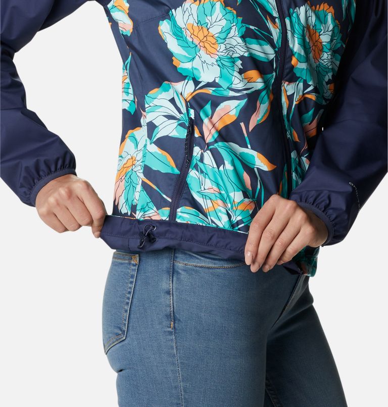 Ulica Jacket | 469 | M, Color: Nocturnal Leafy Lines Multi Print, Noctu, image 6