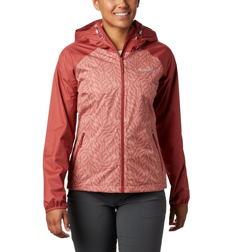 Ulica Jacket | 638 | M, Color: Dusty Crimson, Cedar Blush Ferny Print, image 1