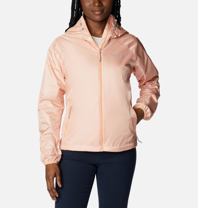 Thumbnail: Women's Ulica Rain Jacket, Color: Peach Blossom Sheen, image 1
