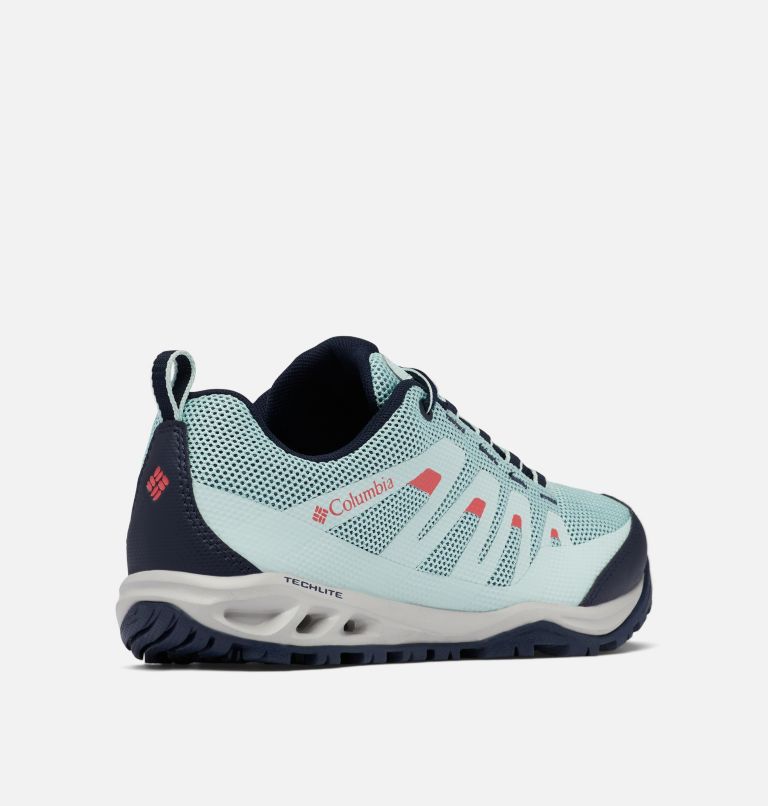 Thumbnail: Women's Vapor Vent Trail Shoe, Color: Icy Morn, Red Hibiscus, image 9