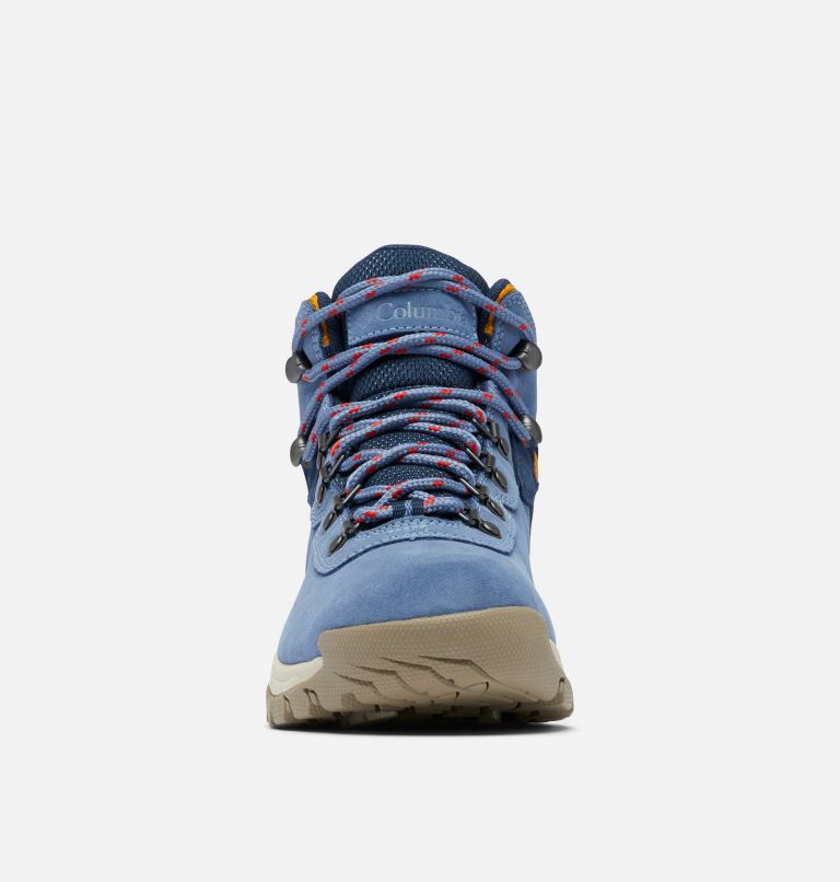 Women’s Newton Ridge Plus Waterproof Amped Hiking Boot, Color: Blue Dusk, Admiral, image 7