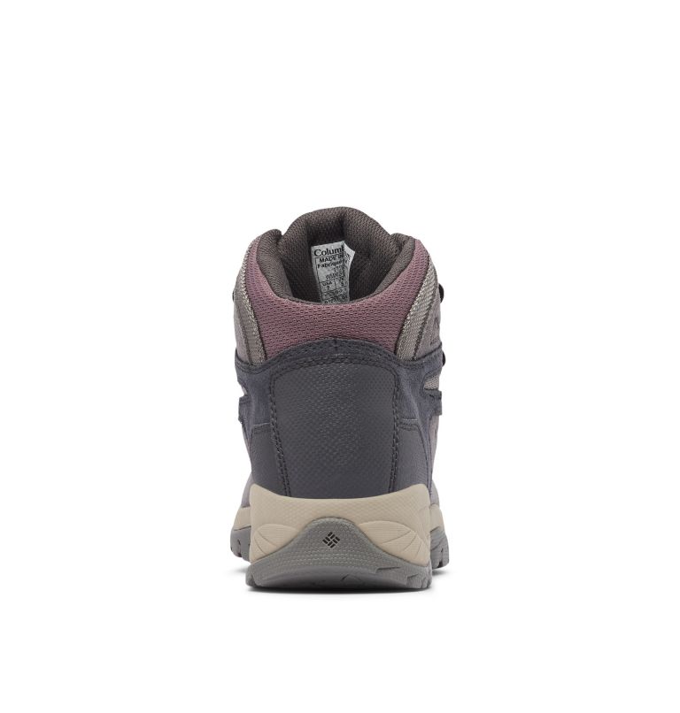 Women’s Newton Ridge Plus Waterproof Amped Hiking Boot - Wide, Color: Stratus, Canyon Rose, image 8