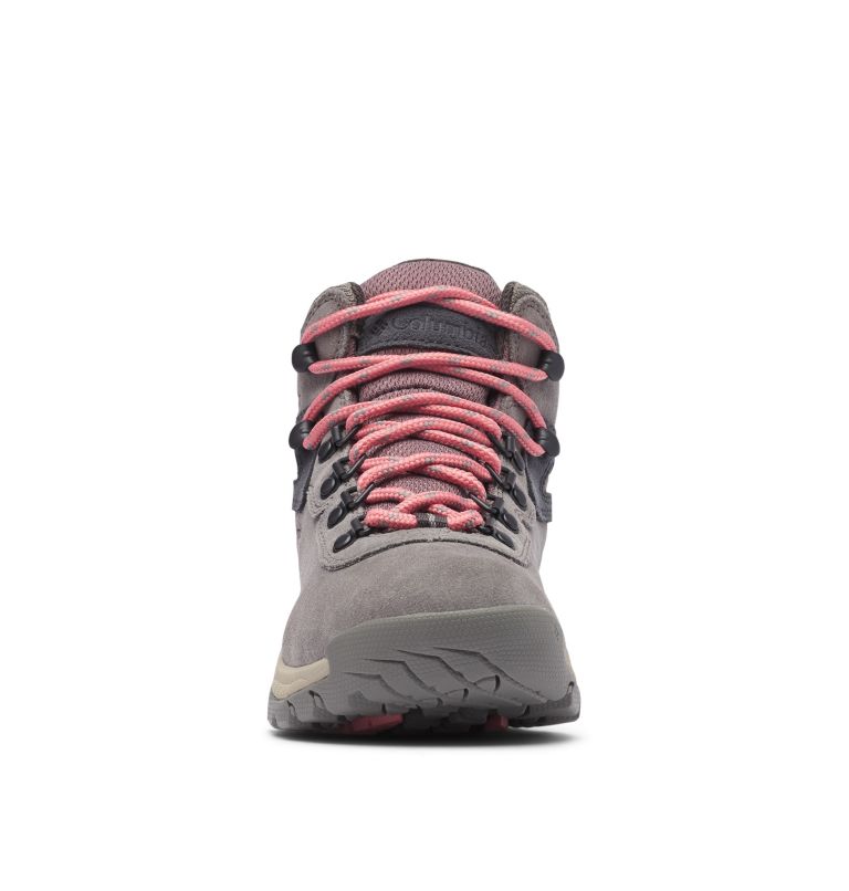 Women's Newton Ridge Plus Waterproof Amped Hiking Boot - Wide, Color: Stratus, Canyon Rose, image 7