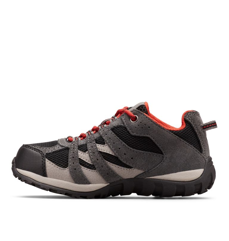 Youth Redmond Waterproof Shoes, Color: Black, Flame, image 5