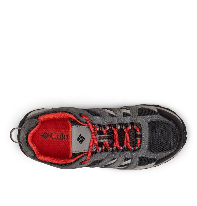 Big Kids’ Redmond Waterproof Shoe, Color: Black, Flame, image 3