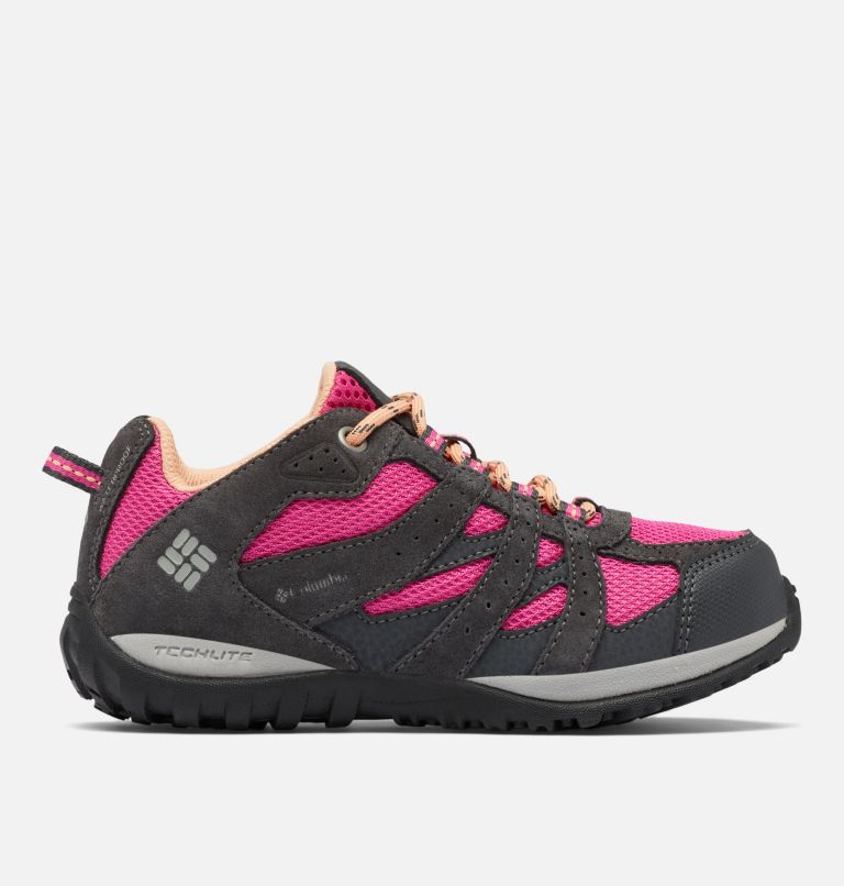 Big Kids’ Redmond Waterproof Shoe, Color: Dark Grey, Pink Ice, image 1