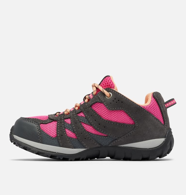 Thumbnail: Youth Redmond Waterproof Shoes, Color: Dark Grey, Pink Ice, image 5