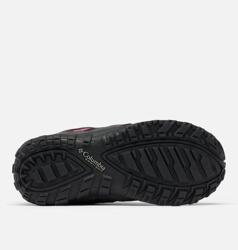 Thumbnail: Youth Redmond Waterproof Shoes, Color: Dark Grey, Pink Ice, image 4