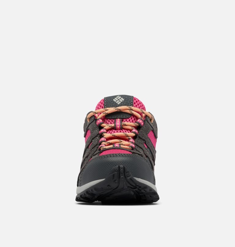 Thumbnail: Youth Redmond Waterproof Shoes, Color: Dark Grey, Pink Ice, image 7
