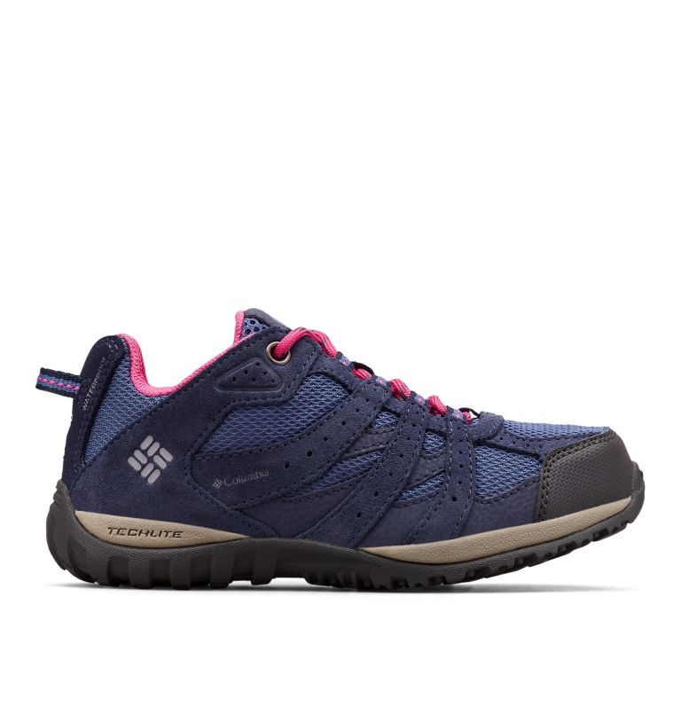 Thumbnail: Big Kids’ Redmond Waterproof Shoe, Color: Bluebell, Pink Ice, image 1