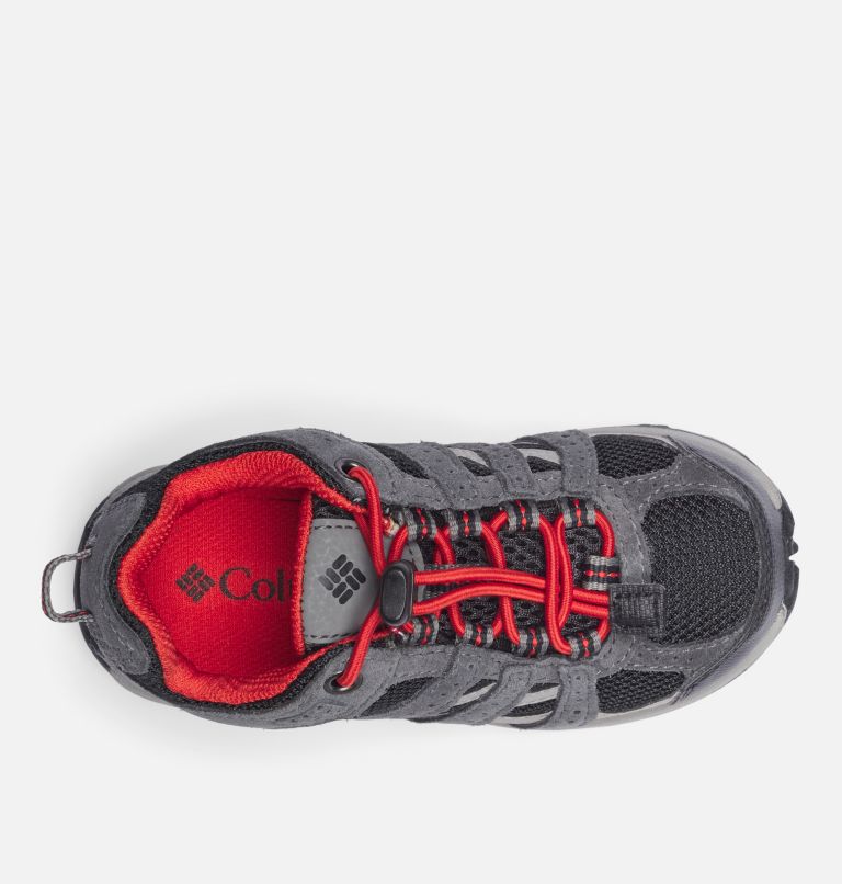 Thumbnail: Little Kids’ Redmond Waterproof Shoe, Color: Black, Flame, image 3