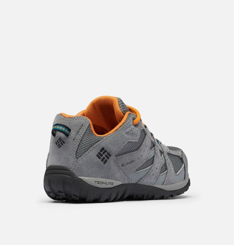Thumbnail: Kid’s Redmond Waterproof Shoes, Color: Ti Grey Steel, Gold Amber, image 9