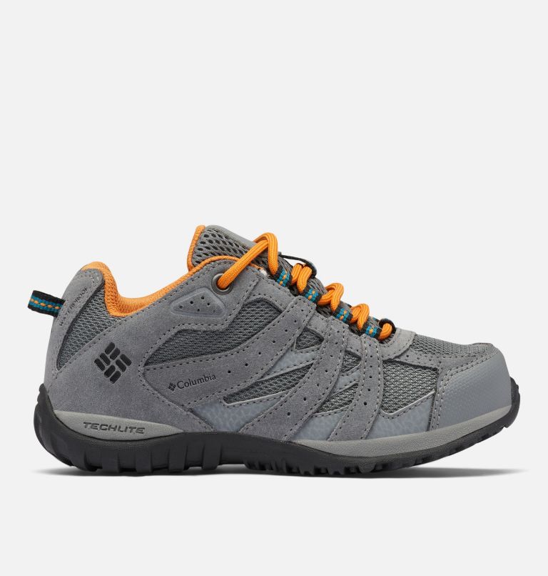 Thumbnail: Kid’s Redmond Waterproof Shoes, Color: Ti Grey Steel, Gold Amber, image 1