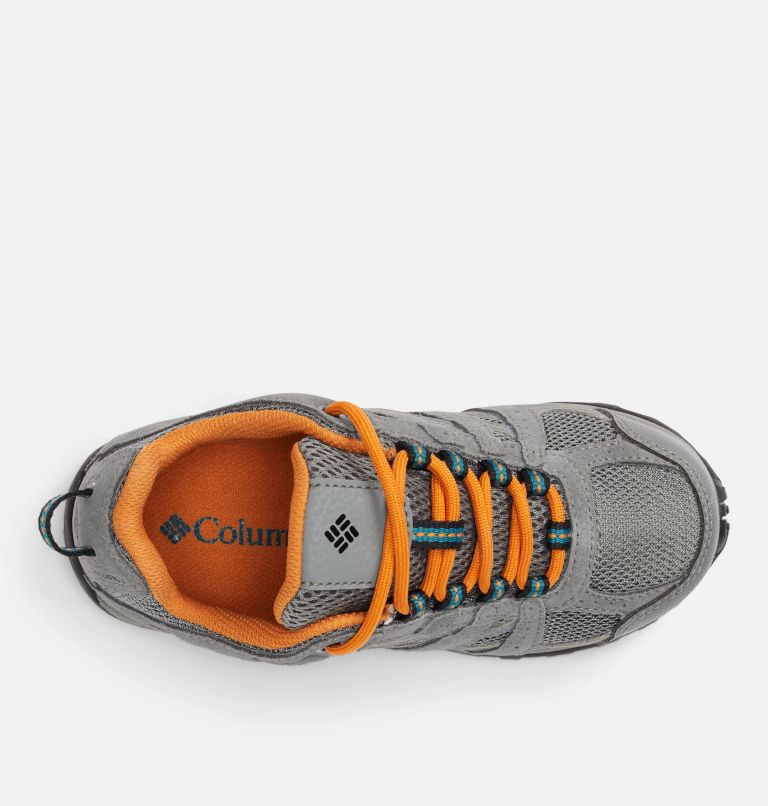 Thumbnail: Kid’s Redmond Waterproof Shoes, Color: Ti Grey Steel, Gold Amber, image 3