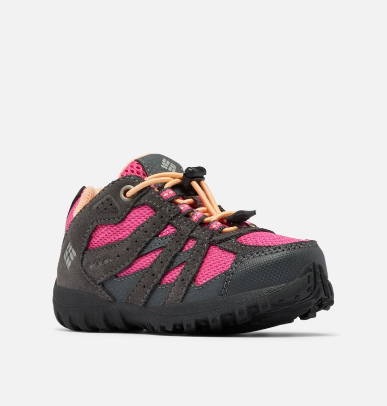 Little Kids’ Redmond Waterproof Shoe, Color: Dark Grey, Pink Ice, image 2