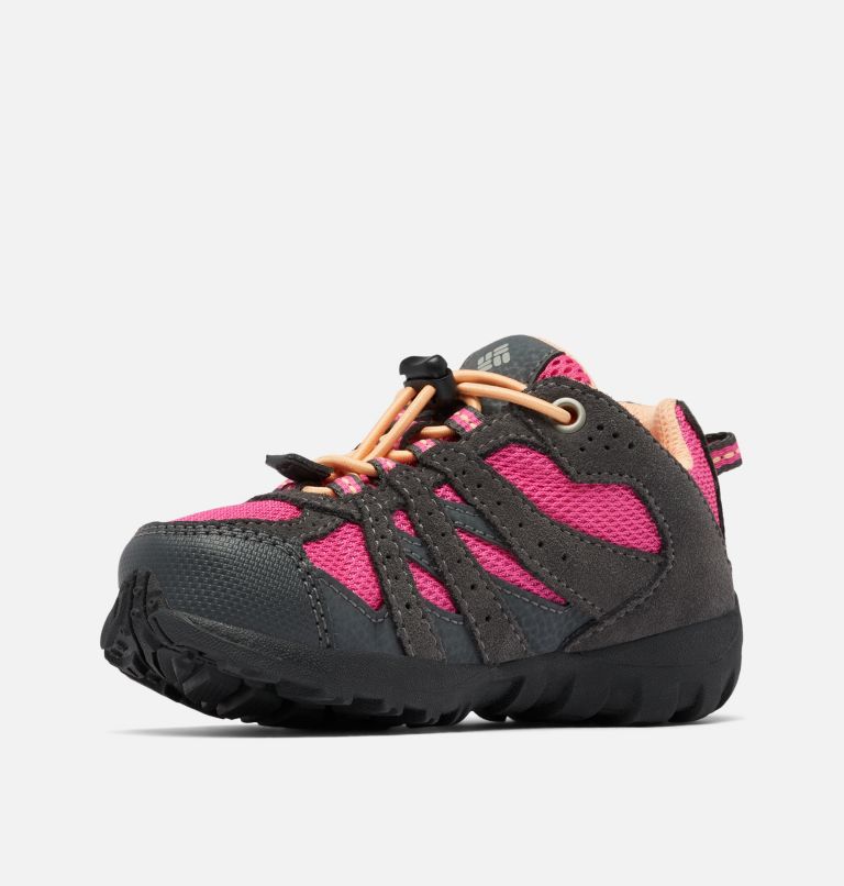 Columbia Kids' Trailstorm Hiking Shoes, Boy's, Black/Pink Ice