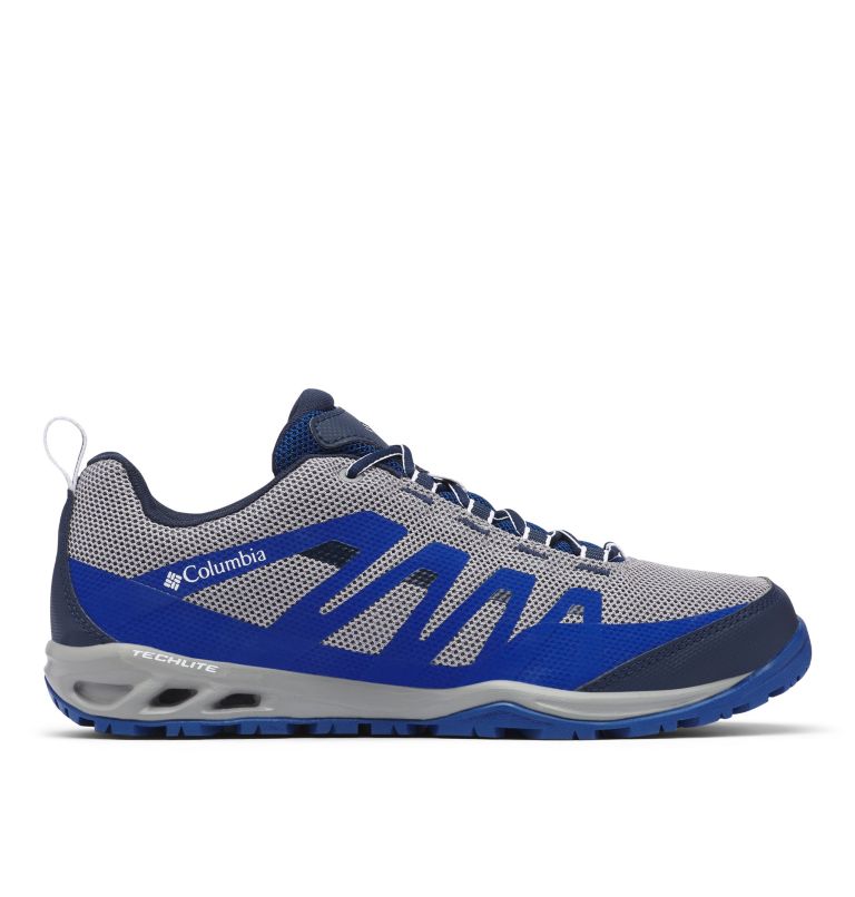 Men's Vapor Vent Shoe, Color: Steam, Royal, image 1