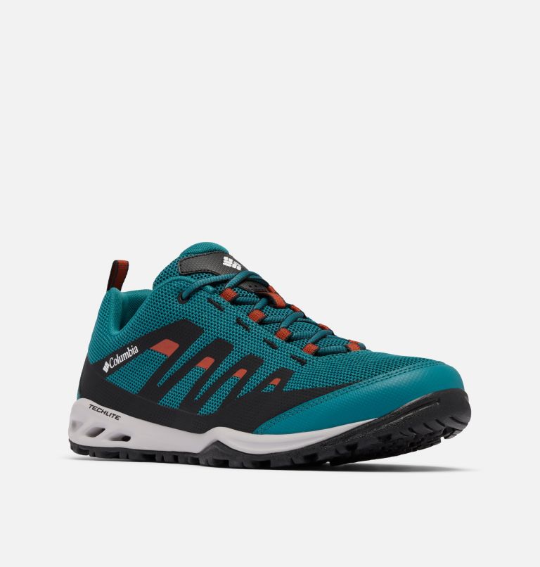 Scarpe Vapor Vent da uomo, Color: River Blue, Dark Sienna, image 2