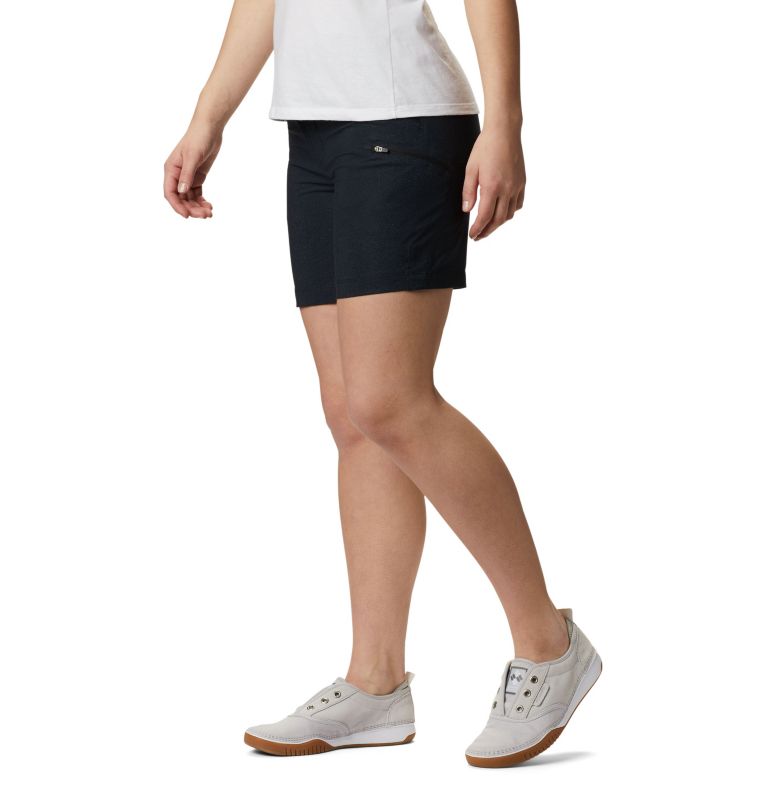 Thumbnail: Women's Peak to Point Shorts, Color: Black Denims Print, image 3