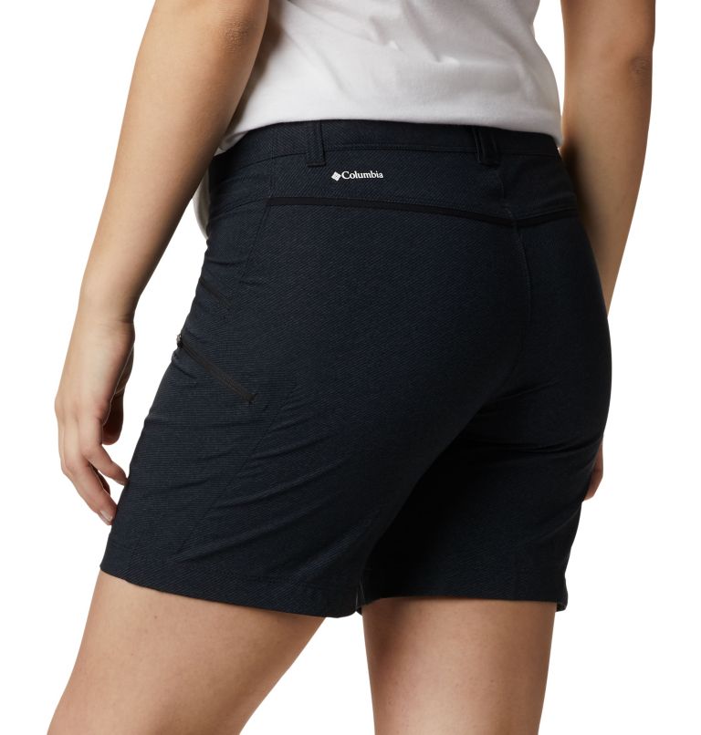 Women's Peak to Point Shorts, Color: Black Denims Print, image 5