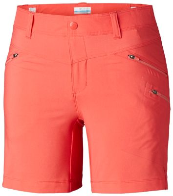 Women's Peak to Point&trade; Shorts Peak to Point&trade; Short | 591 | 10, Red Coral, Coral Bloom, front