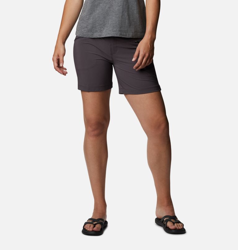 Women's Peak to Point Shorts, Color: Timber, image 1