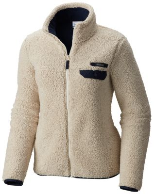 columbia mountain side heavyweight full zip fleece