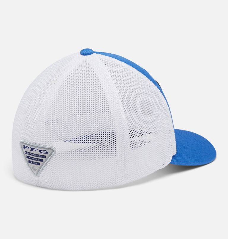 PFG Mesh Stateside Ball Cap - Texas, Color: Vivid Blue, Texas Triangle, image 2