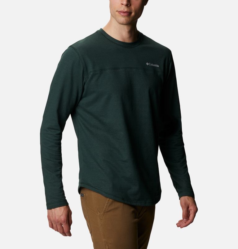 Men's Rugged Ridge Long Sleeve Crew, Color: Spruce Heather, image 5