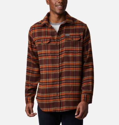 columbia flannel shirt jacket