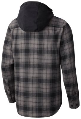 columbia hooded flannel