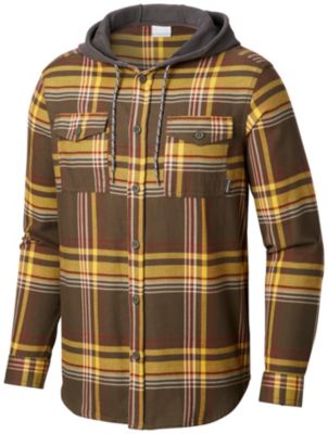 columbia flannel hoodie